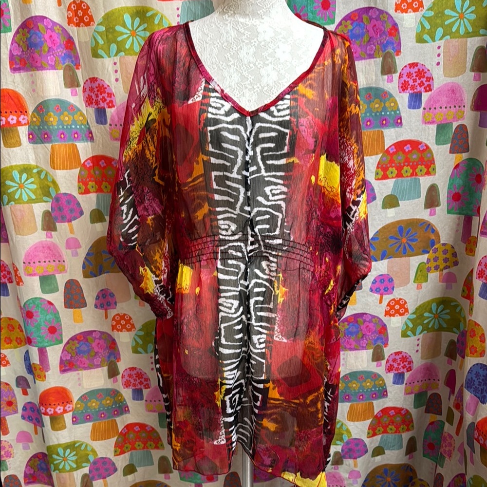 Monroe & Main Sheer Cover Up. Large